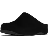 FitFlop Shuv Suede Clogs SCHWARZ 41