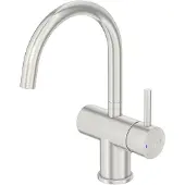 Steinberg Serie 100 Waschtischarmatur mit Ablaufgarnitur, Ausladung 155 mm, 1001500BN
