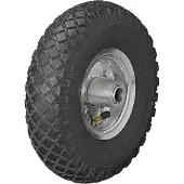 Proplus Ersatznase Gummi/Stahlrad 26 x 8,5 cm schwarz