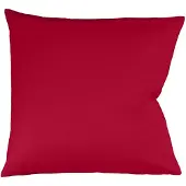 Fleuresse Uni Interlock Jersey Bettwäsche Colours Kissenbezug einzeln 35x40 cm | bordeaux - rot