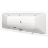 Duravit Whirlwanne No. 1 150x80cm, 115 l, EB-Vers, 1 RS re, we.