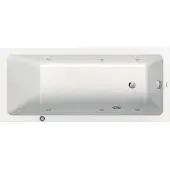Duravit Whirlwanne No. 1 180x80cm, 180 l, EB-Version, m 1 RS, we.