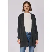 Street One Studio Longstrickjacke aus softem Materialmix