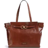 The bridge Schultertasche Isotta Shopping Bag Marrone 14 / Oro