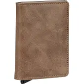Secrid Unisex Slimwallet Vintage Taupe Größe: OS | Geldbörsen Outlet | Unisex | Schwarz