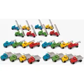 Dantoy Lastwagen-Set 24 Teile