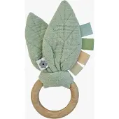 Summerville Organic Aktivitätsspielzeug Raschelndes Blatt, Cameo Green, Babyspielzeug