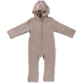 Hofbrucker Wollwalk-Overall in Beige | Gr.: 50/56