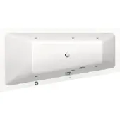 Duravit Whirlwanne No. 1 160x85cm, 140 l, EB-Vers, 1 RS li, we.