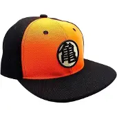 Abystyle DRAGON BALL - Snapback Cap - Black Orange- Kame