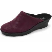 Rohde Hausschuhe Neustadt-50 2450 Damen Wine Red-Schuhgröße 38