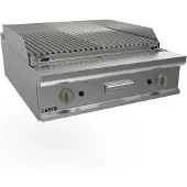Saro Lavasteingrill 800 mm Tischmodell LQ / BS2BB