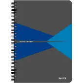 Leitz 44580035, Muster, Blau, Grau, A5, 90 Blätter, 90 g/m², Hardcover