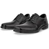 Ecco Schnürschuhe Helsinki 2 500164 Schwarz Men-Schuhgröße 43