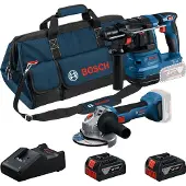 Bosch Professional Combi-Set 18V GWS+GBH+GBA+GAL (0615V0003C)