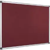 BI-Office Pinnwand SA1205170 feuerhemmend 150x120cm burgunder