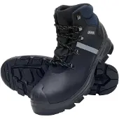 Uvex 2 construction Stiefel S3 schwarz, blau 65121 / 65122 / 65123, Größe:46, Weite:11