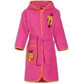 Playshoes Frottee-Bademantel DIE MAUS in Pink | Gr.: 86/92