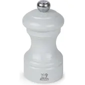 Peugeot Salzmühle BISTRO 10cm Hellgrau Buchenholz Lackiert Stahlmahlwerk