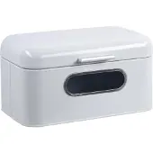 Kesper Brotbox Metall weiss