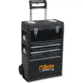 Beta C43 Trolley - 3 abnehmbare Module - Schwarz