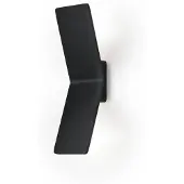 Knapstein Wandlampe Ada, dimmbar, schwarz, für Wohn- / Esszimmer, Aluminium, Modern, LED Wandleuchte, Wandlampe Innen