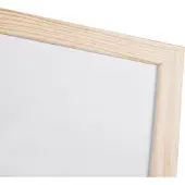 BI-Office Weiáwandtafel, mit Holzrahmen, (B)400 x (H)300 mm