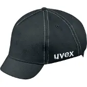 Uvex Anstoßkappe u-cap sport, EN 812, kurzer Schirm, Dämpfung, schwarz