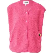 Pieces Plüschweste "PCKATTY TEDDY VEST NOOS BC" Kunstfaser, Plüsch