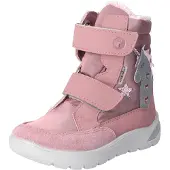 Ricosta Annika 508900602 Mädchenstiefel, HT/Textil, Rosa, wasserdicht - Kinderschuhe Gefütterte Kinderstiefel Gr. 18 - 42, Mehrfarbig