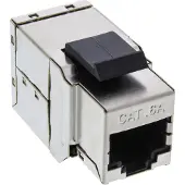InLine Keystone RJ45 Buchse / Buchse, SNAP-In, Cat.6A STP
