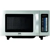 Beko Professional PRO 25IXBP Mikrowelle 25Liter X2-Taste Edelstahl 5Sstufen Kochmodus