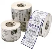 Zebra Z-Peform 1000D, Weiß, Permanent Adhesive, Etikettenrolle, Rolle, Papier, Thermodirekt