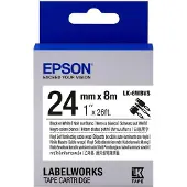 Epson LK-6WBVS, Schwarz auf weiss, Japan, LabelWorks LW-Z900FK (QWERTZ) LabelWorks LW-Z710 LabelWorks LW-Z700FK (QWERTZ) LabelWorks LW-900P..., 2,4 cm, 8 m, 1 Stück(e)