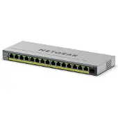 Netgear GS116EPP, Managed, L2/L3, Gigabit Ethernet (10/100/1000), Power over Ethernet (PoE)