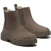 Timberland GREYFIELD MID CHELSEA BOOT MEDIUM BROWN NUBUCK - MEDIUM BROWN NUBUCK, Größe:10