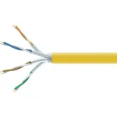 Equip 404563, 1000 m, Cat7a, S/FTP (S-STP), Gelb