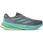 Adidas Damen Supernova Rise 2 Neutrale Laufschuhe Grau/Magic Grey Metallic/Flash Aqua