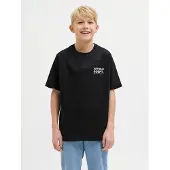 Jack & jones Junior T-Shirt Dynamic Dust 12274677 Schwarz Loose Fit