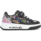 Primigi Jungen Mädchen B&g Glam Krippenschuh, Schwarz Multicolor, 25 EU