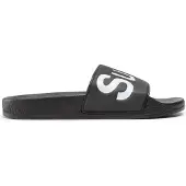 Superga Unisex 1908 Slides Polysoft Black White-Schuhgröße 35