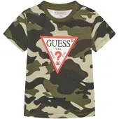 GUESS T-Shirt N5YI04 K8HM4 Grün Regular Fit