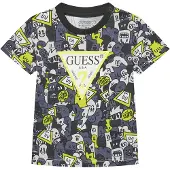 GUESS T-Shirt N5YI04 K8HM4 Grau Regular Fit 68