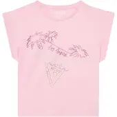 GUESS T-Shirt J5GI32 K8HM4 Rosa Regular Fit