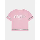 GUESS T-Shirt J4RI08 K6YW4 Rosa Regular Fit