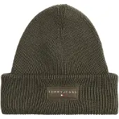 Tommy Hilfiger Beanie "TJM LINEAR" in Grobstrick, mit Umschlag