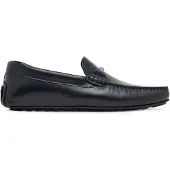 BOSS Driver-Schuhe aus Nappaleder mit Logo-Hardware Grösse 42