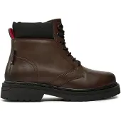 Tommy Hilfiger Schnürstiefeletten Tjm Lace Up Boot EM0EM01446 Braun 40