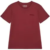 GUESS T-Shirt L5YI39 K8HM4 Dunkelrot Regular Fit