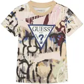 GUESS T-Shirt N5YI04 K8HM4 Bunt Regular Fit
